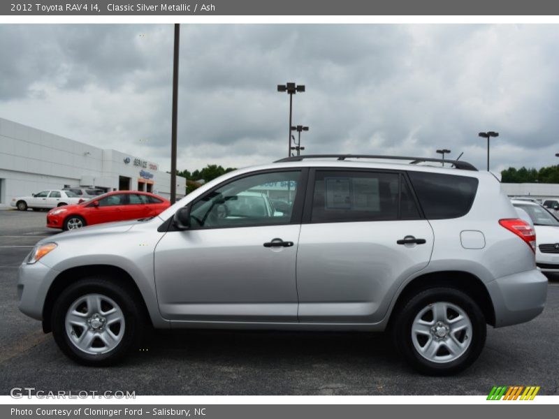 Classic Silver Metallic / Ash 2012 Toyota RAV4 I4