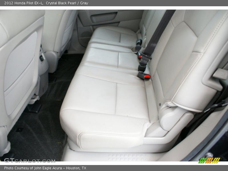 Crystal Black Pearl / Gray 2012 Honda Pilot EX-L