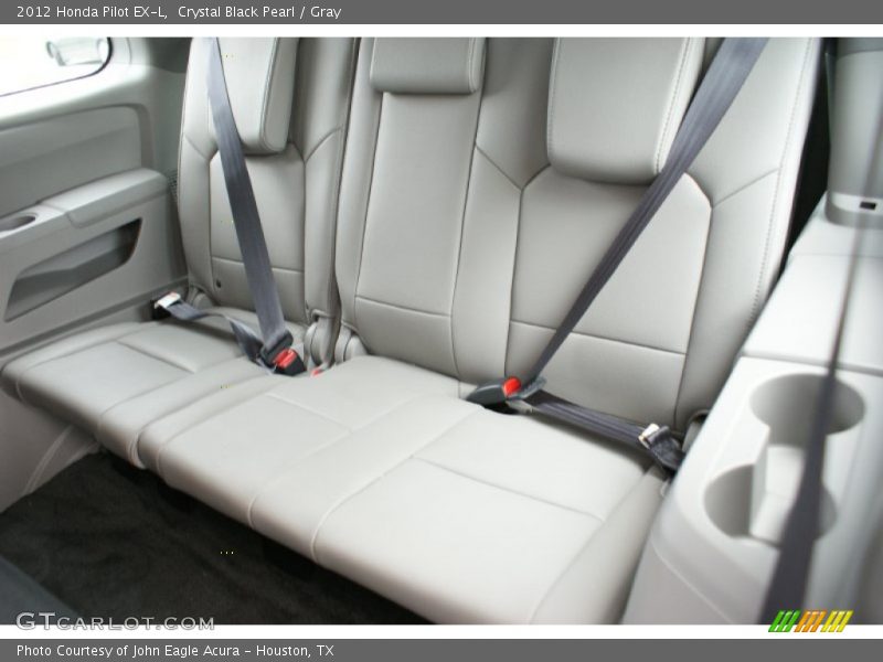 Crystal Black Pearl / Gray 2012 Honda Pilot EX-L
