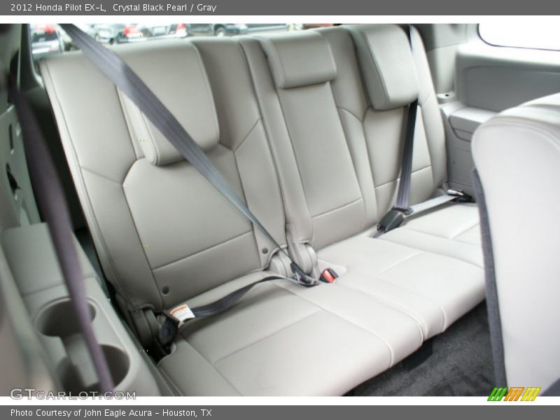 Crystal Black Pearl / Gray 2012 Honda Pilot EX-L