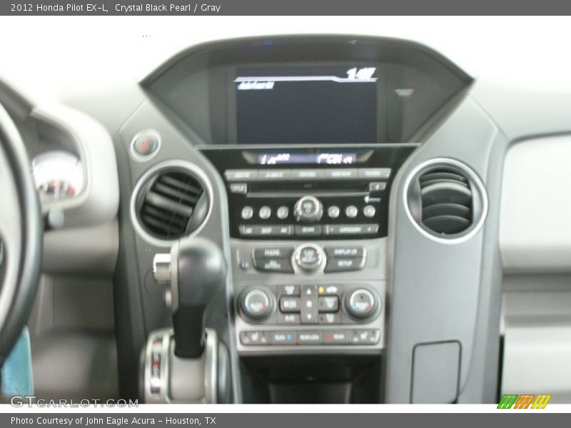 Crystal Black Pearl / Gray 2012 Honda Pilot EX-L
