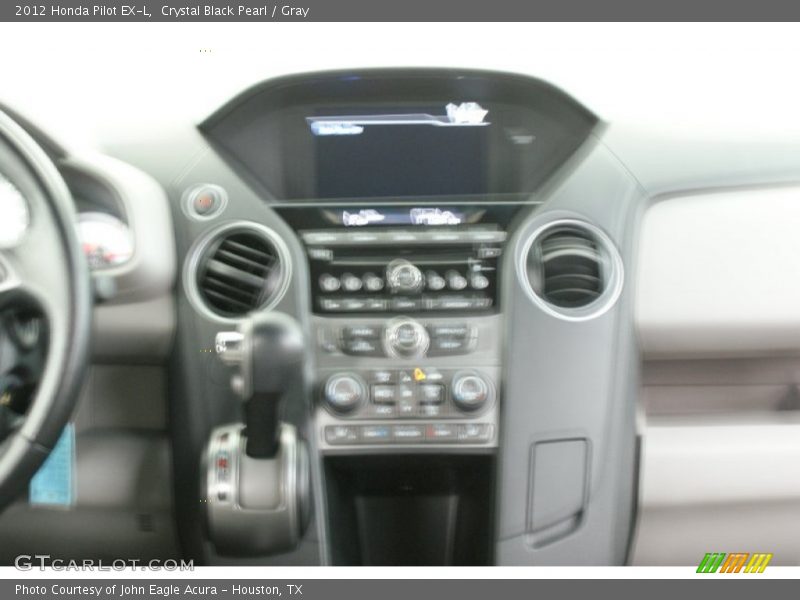 Crystal Black Pearl / Gray 2012 Honda Pilot EX-L