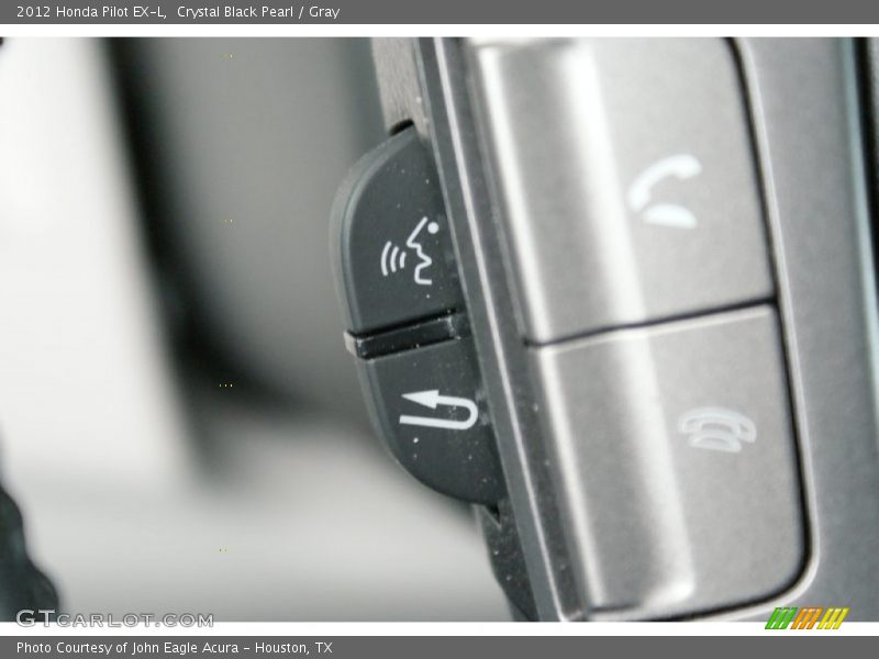Crystal Black Pearl / Gray 2012 Honda Pilot EX-L