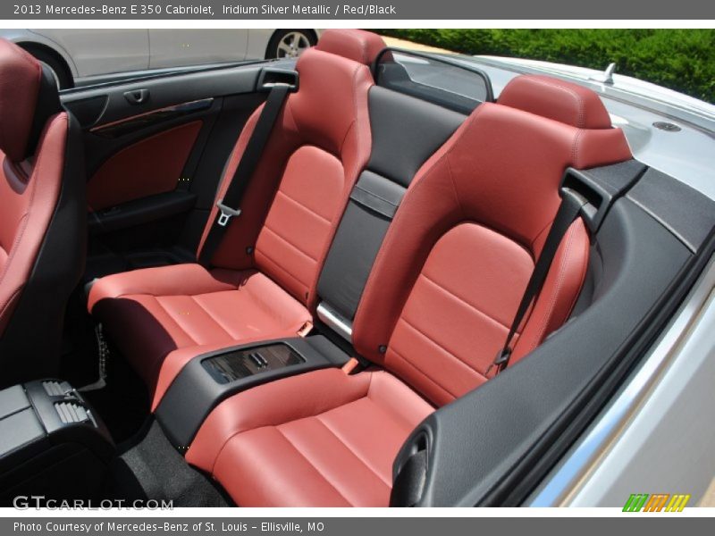 Rear Seat of 2013 E 350 Cabriolet