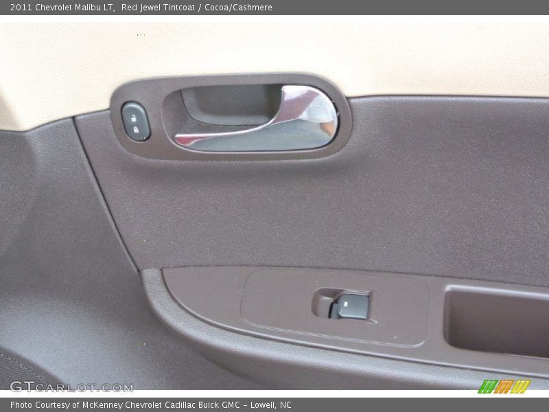 Red Jewel Tintcoat / Cocoa/Cashmere 2011 Chevrolet Malibu LT