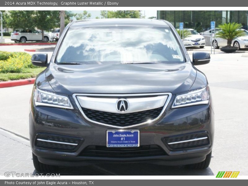 Graphite Luster Metallic / Ebony 2014 Acura MDX Technology
