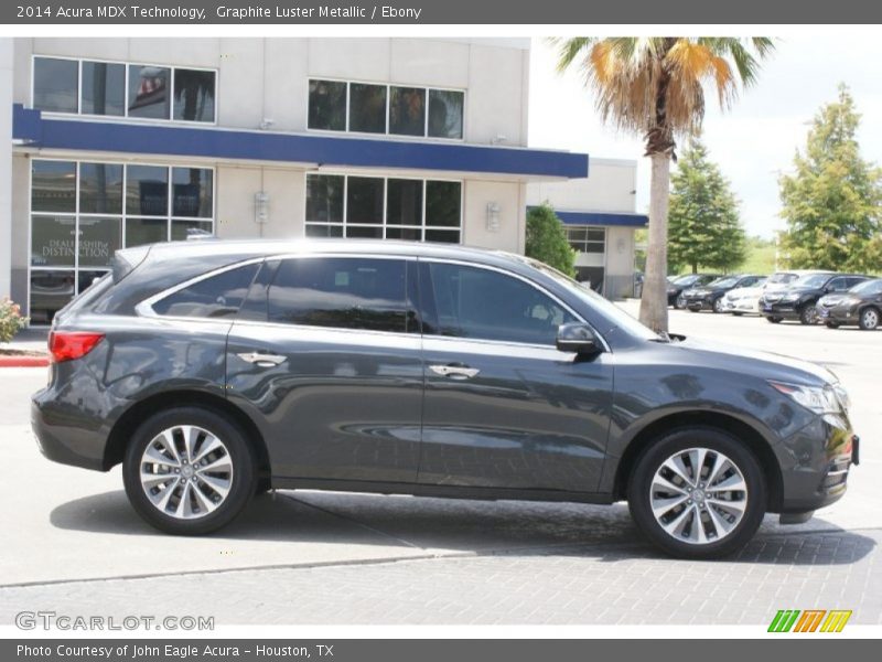 Graphite Luster Metallic / Ebony 2014 Acura MDX Technology