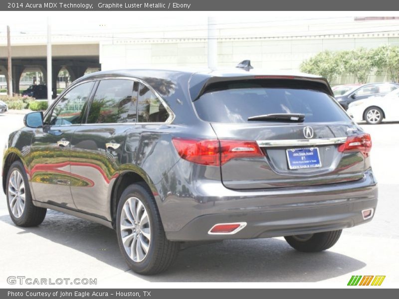 Graphite Luster Metallic / Ebony 2014 Acura MDX Technology