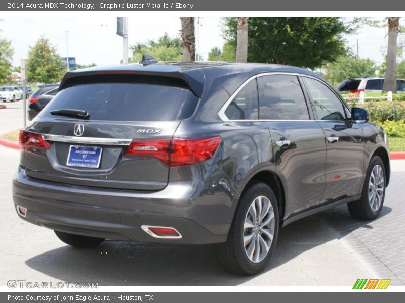 Graphite Luster Metallic / Ebony 2014 Acura MDX Technology