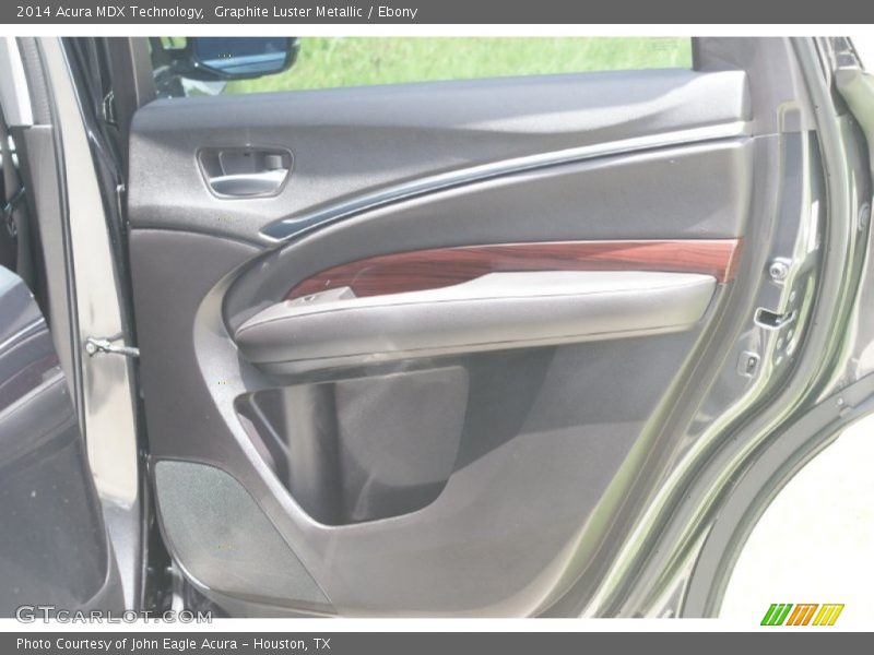 Graphite Luster Metallic / Ebony 2014 Acura MDX Technology