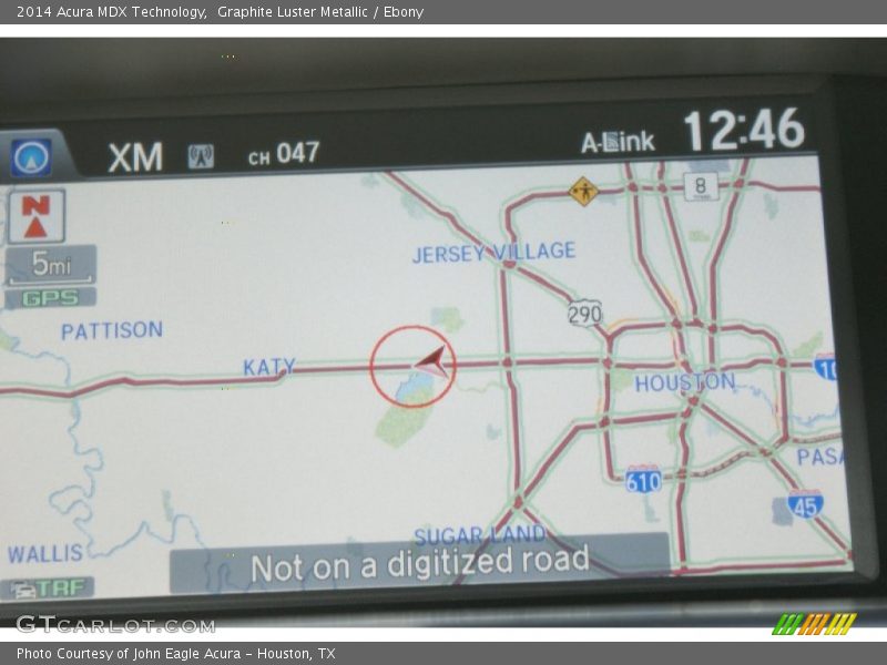Graphite Luster Metallic / Ebony 2014 Acura MDX Technology