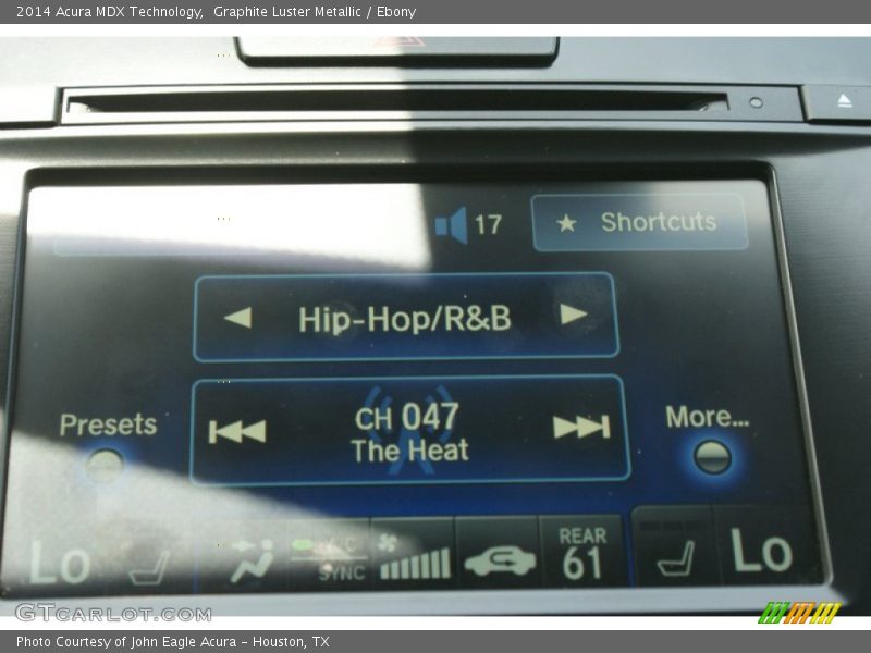 Graphite Luster Metallic / Ebony 2014 Acura MDX Technology