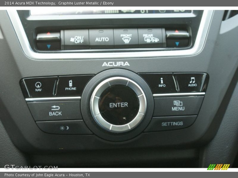 Graphite Luster Metallic / Ebony 2014 Acura MDX Technology