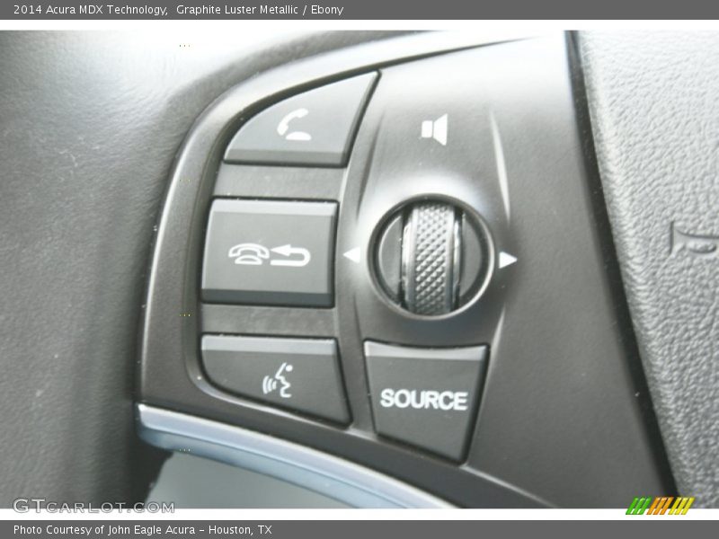 Graphite Luster Metallic / Ebony 2014 Acura MDX Technology