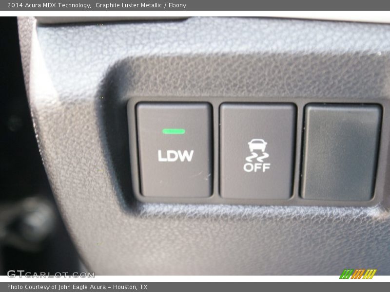 Graphite Luster Metallic / Ebony 2014 Acura MDX Technology