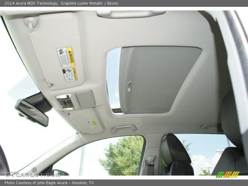 Graphite Luster Metallic / Ebony 2014 Acura MDX Technology