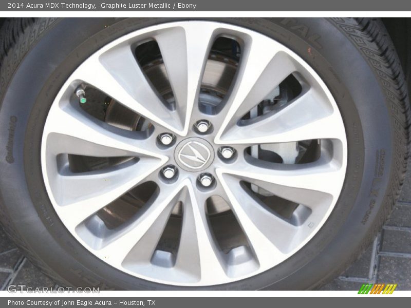 Graphite Luster Metallic / Ebony 2014 Acura MDX Technology