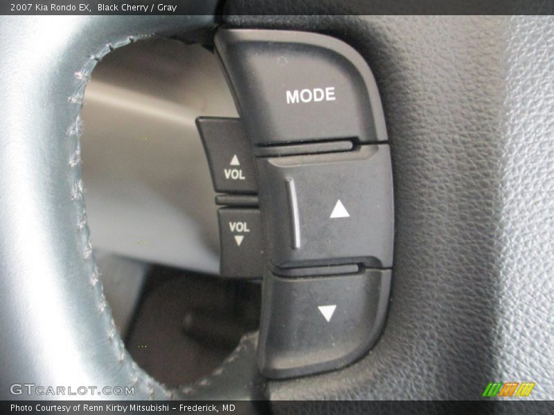 Black Cherry / Gray 2007 Kia Rondo EX