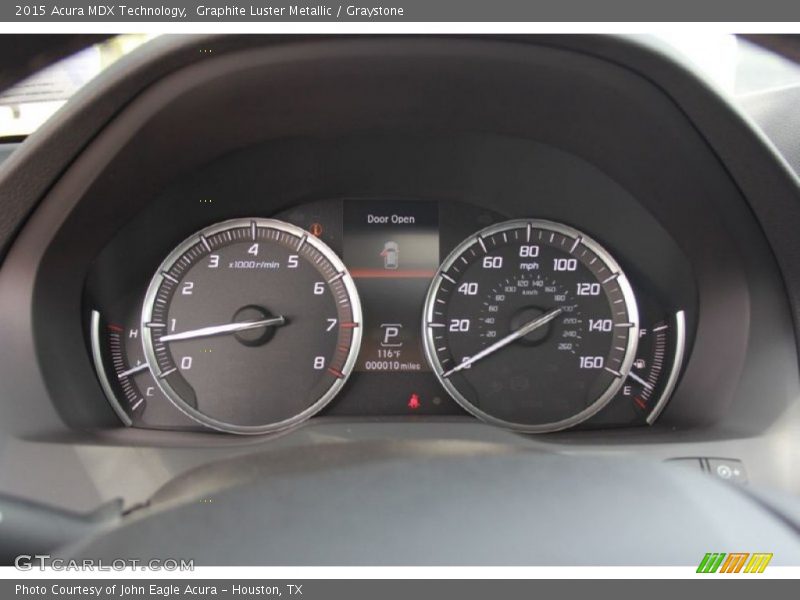  2015 MDX Technology Technology Gauges
