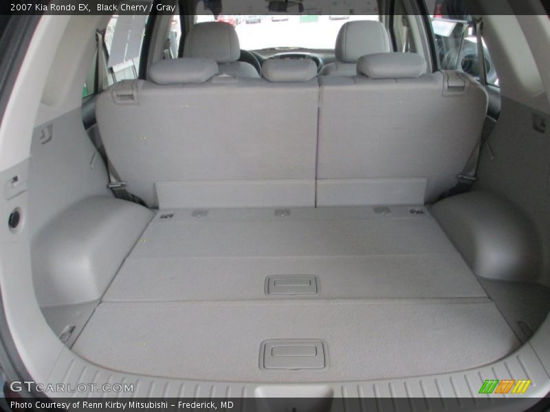 Black Cherry / Gray 2007 Kia Rondo EX