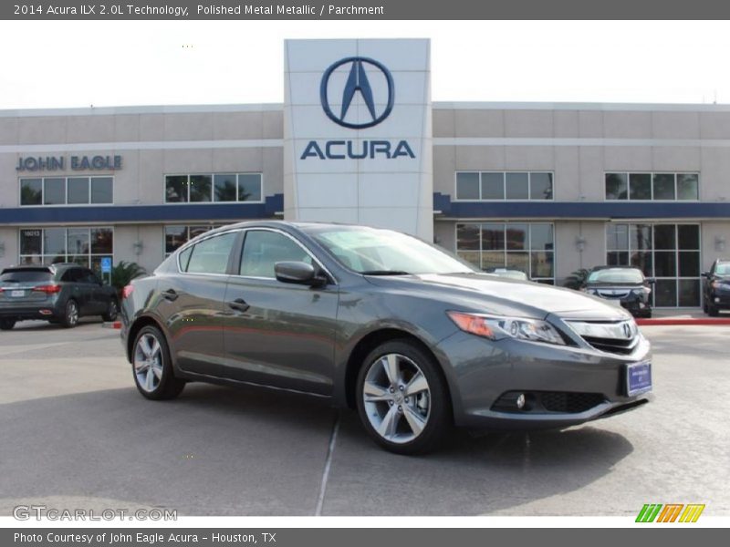 Polished Metal Metallic / Parchment 2014 Acura ILX 2.0L Technology