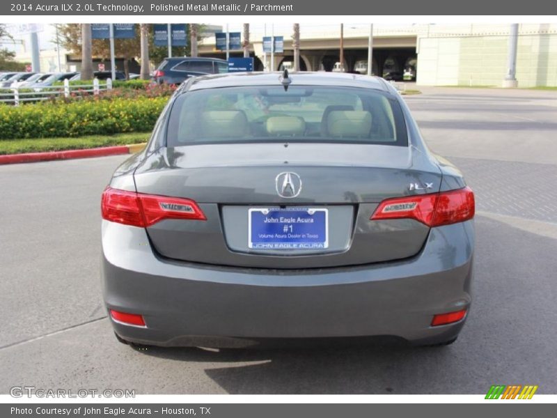Polished Metal Metallic / Parchment 2014 Acura ILX 2.0L Technology