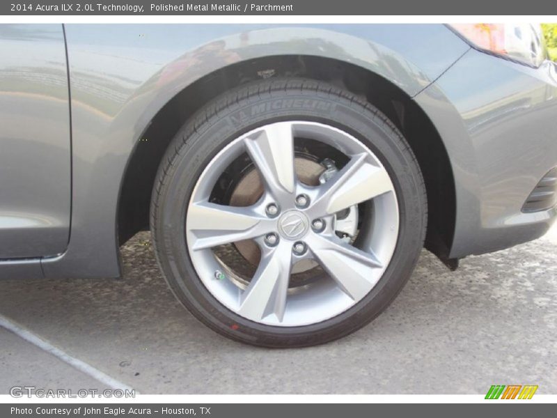 Polished Metal Metallic / Parchment 2014 Acura ILX 2.0L Technology
