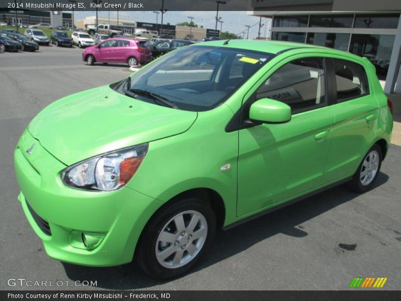 Front 3/4 View of 2014 Mirage ES