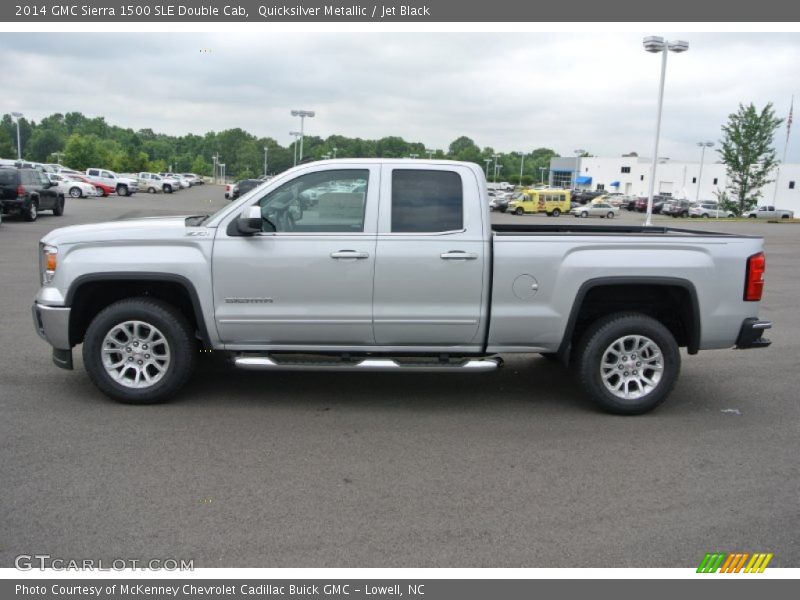  2014 Sierra 1500 SLE Double Cab Quicksilver Metallic