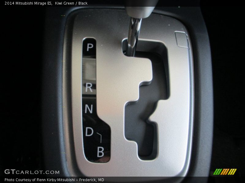 Kiwi Green / Black 2014 Mitsubishi Mirage ES