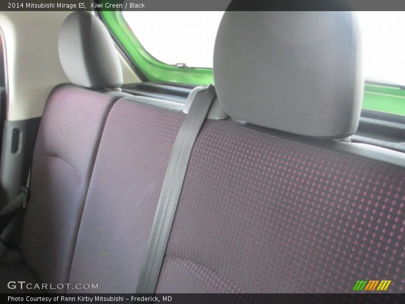 Kiwi Green / Black 2014 Mitsubishi Mirage ES