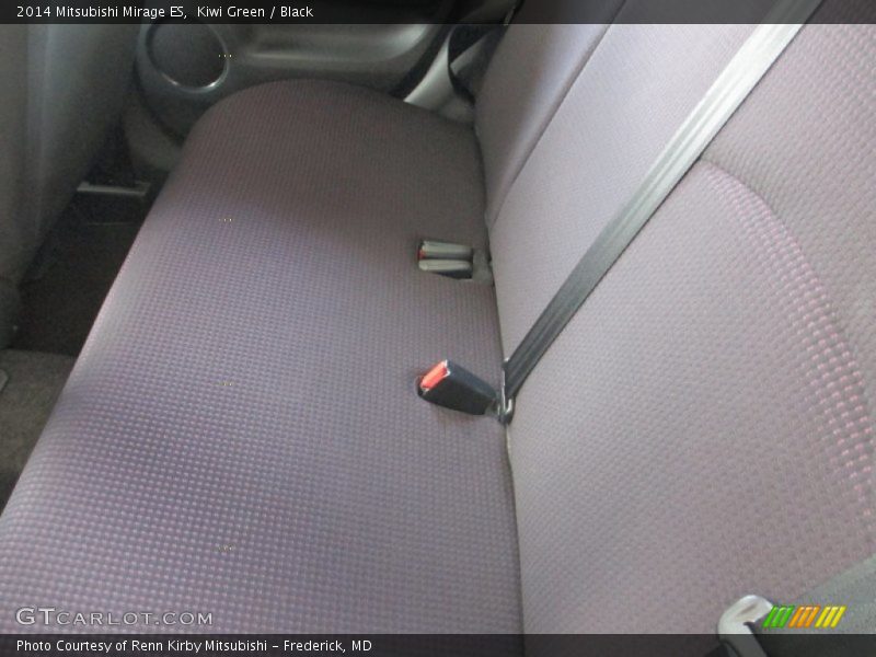 Kiwi Green / Black 2014 Mitsubishi Mirage ES