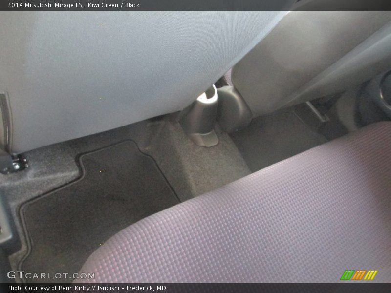 Kiwi Green / Black 2014 Mitsubishi Mirage ES