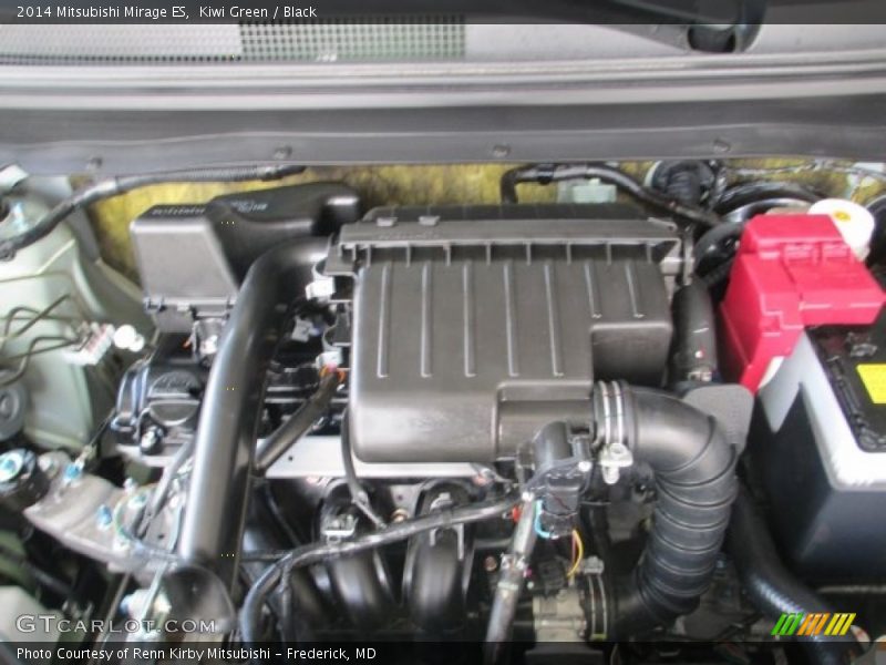  2014 Mirage ES Engine - 1.2 Liter DOHC 12-Valve MIVEC 3 Cylinder