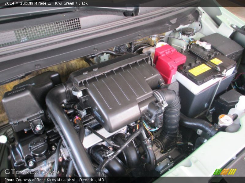  2014 Mirage ES Engine - 1.2 Liter DOHC 12-Valve MIVEC 3 Cylinder