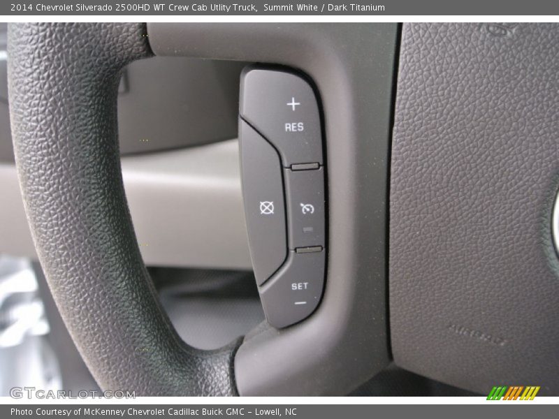 Summit White / Dark Titanium 2014 Chevrolet Silverado 2500HD WT Crew Cab Utlity Truck