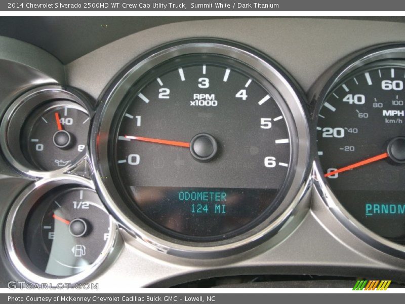Summit White / Dark Titanium 2014 Chevrolet Silverado 2500HD WT Crew Cab Utlity Truck