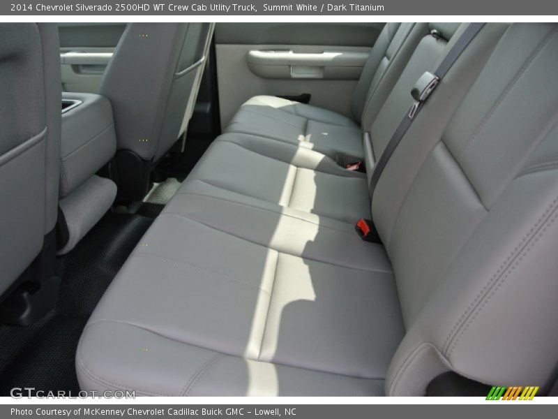 Summit White / Dark Titanium 2014 Chevrolet Silverado 2500HD WT Crew Cab Utlity Truck