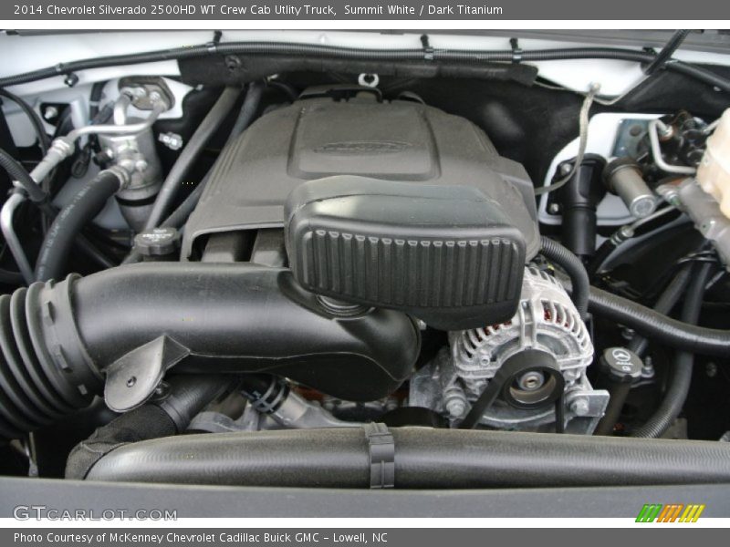 Summit White / Dark Titanium 2014 Chevrolet Silverado 2500HD WT Crew Cab Utlity Truck