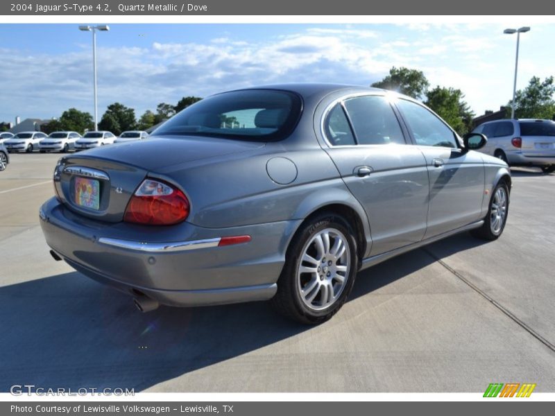 Quartz Metallic / Dove 2004 Jaguar S-Type 4.2
