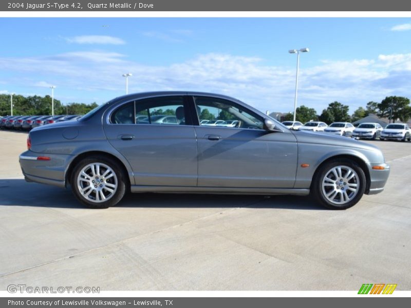 Quartz Metallic / Dove 2004 Jaguar S-Type 4.2