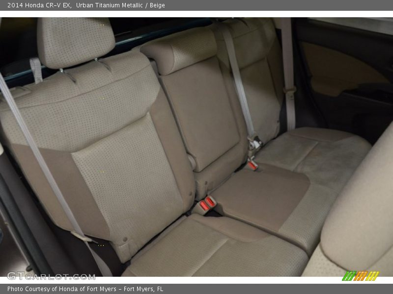 Urban Titanium Metallic / Beige 2014 Honda CR-V EX