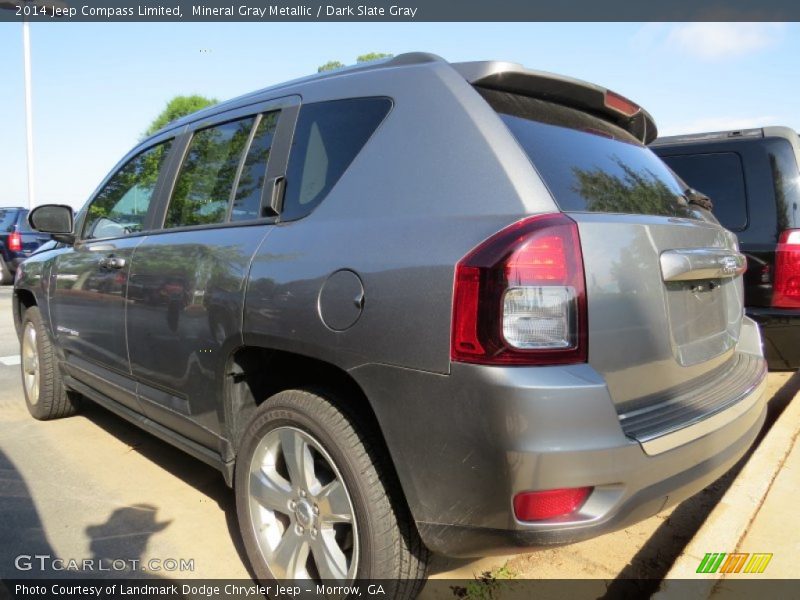 Mineral Gray Metallic / Dark Slate Gray 2014 Jeep Compass Limited