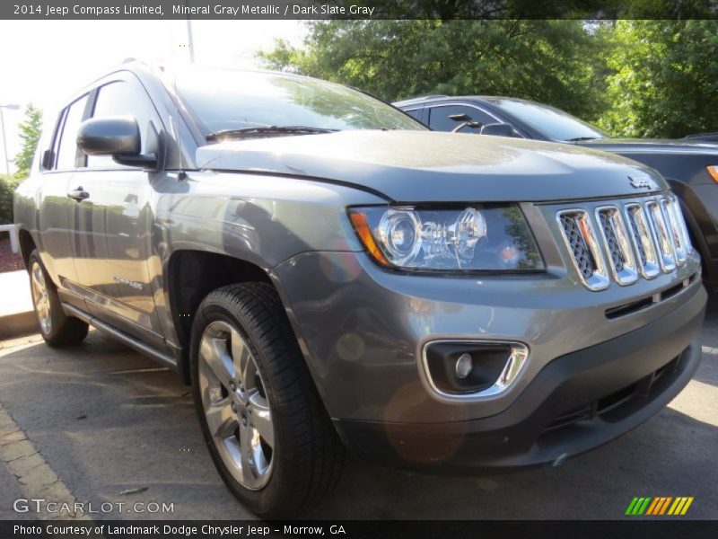 Mineral Gray Metallic / Dark Slate Gray 2014 Jeep Compass Limited