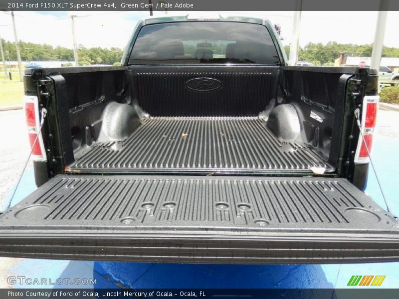 Green Gem / Pale Adobe 2014 Ford F150 XLT SuperCrew 4x4