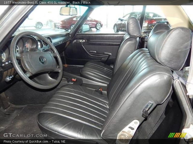  1977 SL Class 450 SL roadster Black Interior