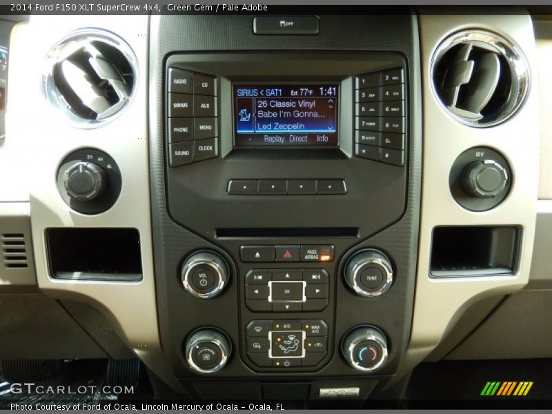 Green Gem / Pale Adobe 2014 Ford F150 XLT SuperCrew 4x4