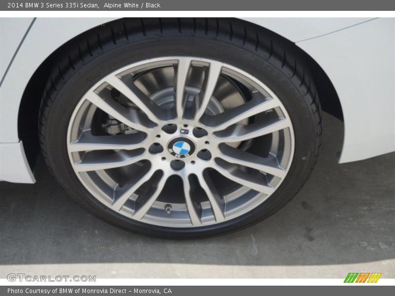 Alpine White / Black 2014 BMW 3 Series 335i Sedan