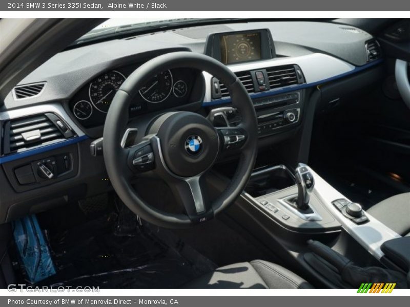 Alpine White / Black 2014 BMW 3 Series 335i Sedan