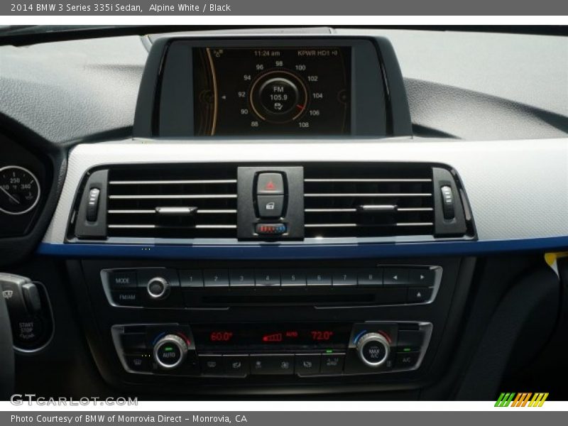 Alpine White / Black 2014 BMW 3 Series 335i Sedan